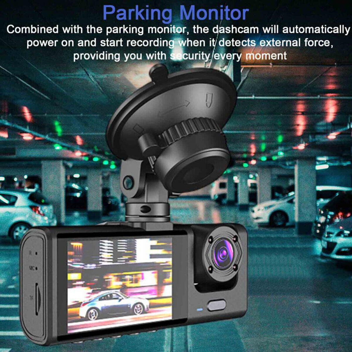 1080P Dual Lens Car Dash Cam