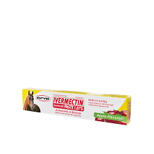 Durvet Ivermectin Paste 1.87% Apple Flavoured Horse Dewormer | Broad-Spectrum Parasite Control | Easy Oral Syringe