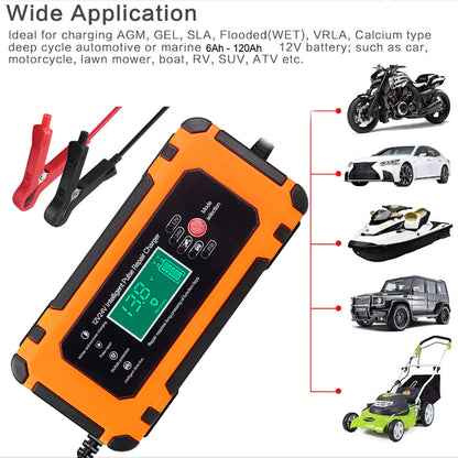 Smart Car Battery Fast Charger 12V