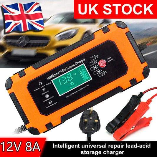 Smart Car Battery Fast Charger 12V