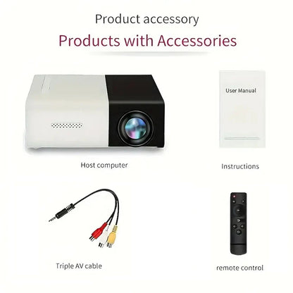 Portable Wired Projector