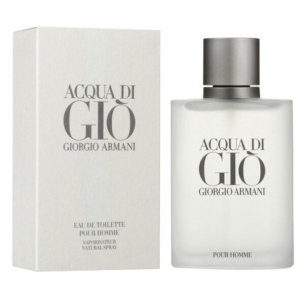 Giorgio Armani Acqua di Gio 100ml Eau de Toilette Spray for Men – Brand New & Sealed – Fresh Long Lasting Fragrance
