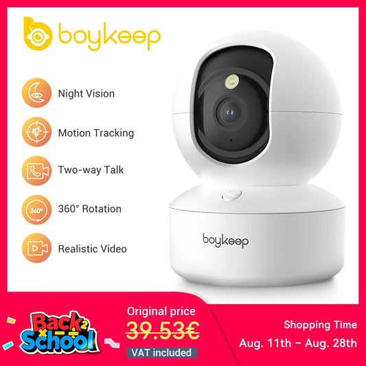 BoyKeep 3MP 5G/2.4GHz WiFi Home Security