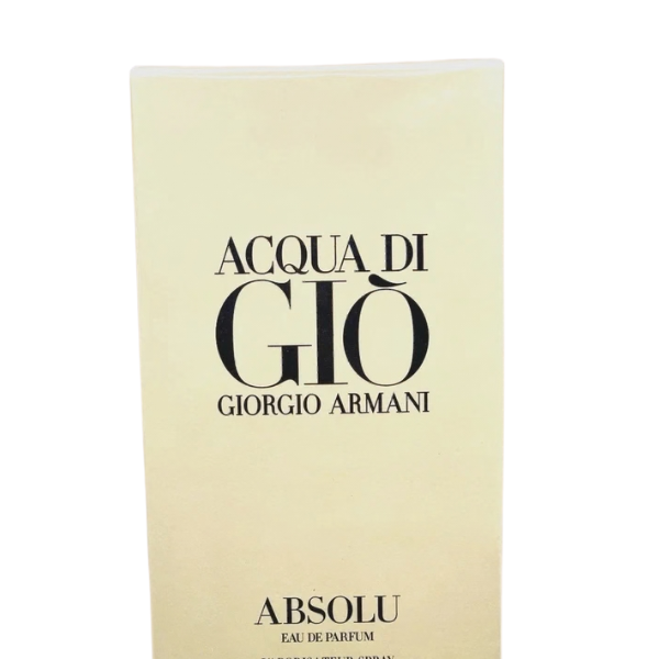Giorgio Armani Acqua Di Gio Absolu Eau De Parfum 100ML Spray – Mens Luxury Fragrance – Long Lasting & Sealed