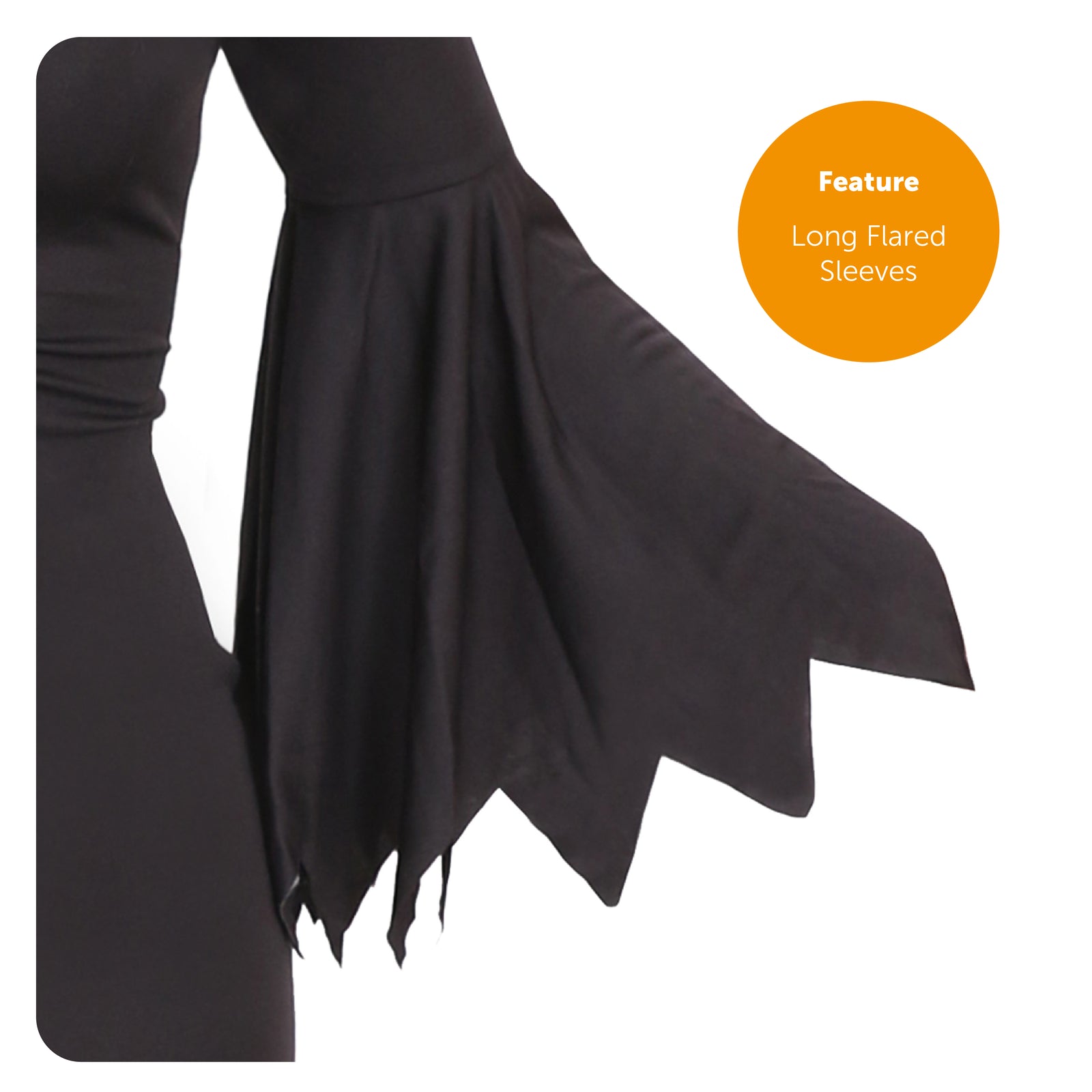LADIES WITCH FANCY DRESS COSTUME 