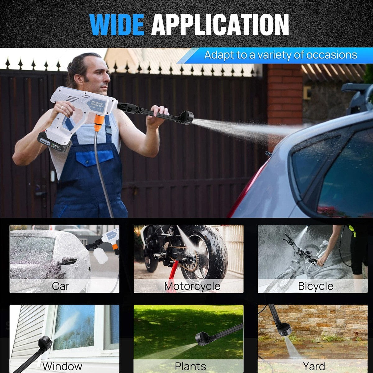 Car Pressure Washer Water