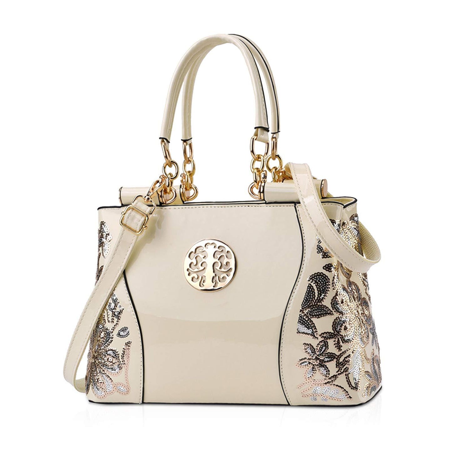 Elegant Patent Leather Handbags For Women